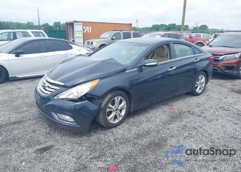 2012 Hyundai Sonata Limited z USA, uszkodzony, nr VIN 5NPEC4ACXCH312623